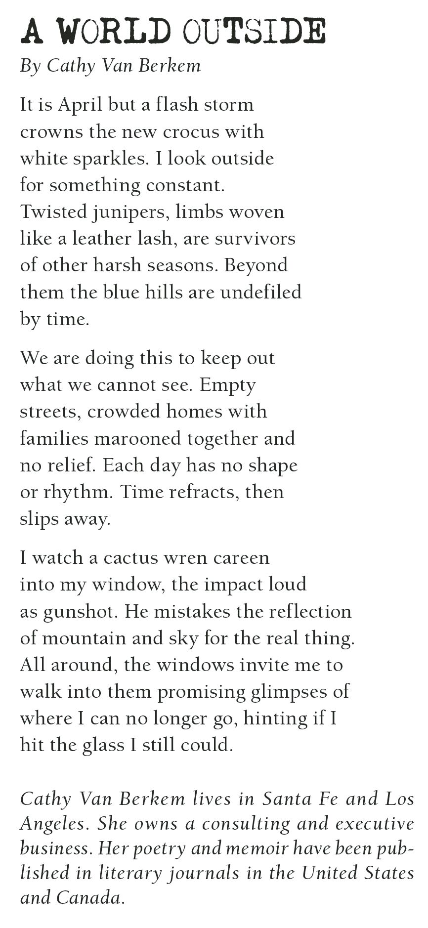 Poets of the Open Call
